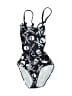 Unbranded Graphic Black One Piece Swimsuit Size 4T - photo 1