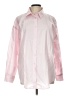 32 Degrees 100% Cotton Color Block Pink Long Sleeve Button-Down Shirt Size L - photo 1
