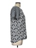 Ann Taylor LOFT Blue Short Sleeve Blouse Size L (estimated) - photo 4