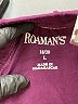 Roaman's Solid Purple Active Pants Size 18 (L) - photo 7