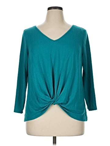 Status by Chenault 3/4 Sleeve Top (view 1)