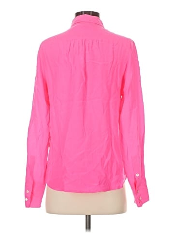J.Crew Long Sleeve Silk Top (view 2)