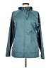 The North Face 100% Polyester Teal Zip Up Hoodie Size L - photo 1