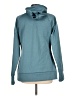 The North Face 100% Polyester Teal Zip Up Hoodie Size L - photo 2