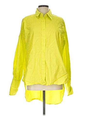 carla.rockmore X The Drop Long Sleeve Button-Down Shirt (view 1)