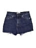 Everlane 100% Cotton Blue Denim Shorts Size 24  - photo 1