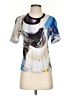 Louis Vuitton Print Silver Short Sleeve T-Shirt Size XS - photo 1