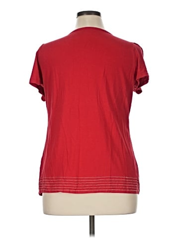 a.n.a. A New Approach Short Sleeve Blouse (view 2)
