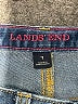 Lands' End Solid Hearts Blue Denim Shorts Size 7 - photo 3