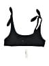 J.Crew Solid Black Swimsuit Top Size L - photo 2