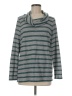 SONOMA life + style Stripes Gray Pullover Sweater Size M - photo 1