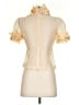 Zimmermann Ivory Short Sleeve Blouse Size 4 (0) - photo 2