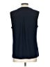 Anne Klein Blue Sleeveless Blouse Size L - photo 2