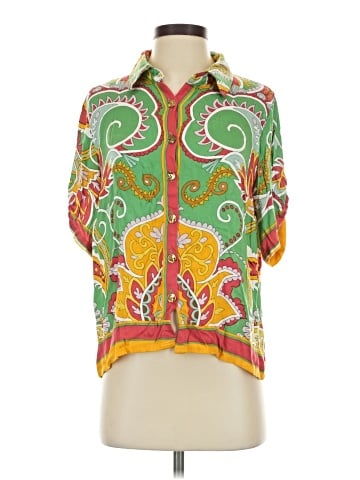 Haute Hippie Short Sleeve Blouse (view 1)