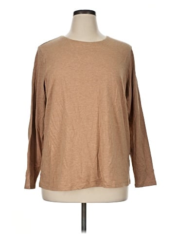 Lands' End 3/4 Sleeve T-Shirt (view 1)