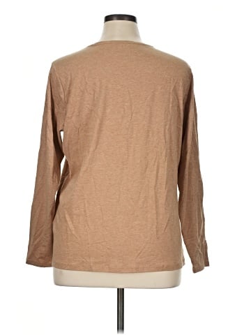 Lands' End 3/4 Sleeve T-Shirt (view 2)