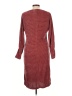 Chenault 100% Polyester Burgundy Casual Dress Size L - photo 2