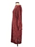 Chenault 100% Polyester Burgundy Casual Dress Size L - photo 5