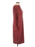 Chenault 100% Polyester Burgundy Casual Dress Size L - photo 4