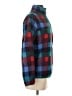 Lands' End 100% Polyester Plaid Teal Pullover Sweater Size XS - photo 4