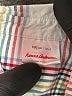 Hanna Andersson 100% Cotton Plaid Ivory Long Sleeve Button-Down Shirt Size 4 - photo 3