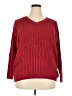 Talbots Outlet 100% Cotton Solid Red Pullover Sweater Size 2X - photo 1