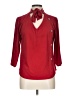 Adrienne Vittadini Red 3/4 Sleeve Blouse Size L - photo 1
