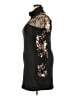 Unbranded 100% Polyester Graphic Black Cocktail Dress Size XXL - photo 5