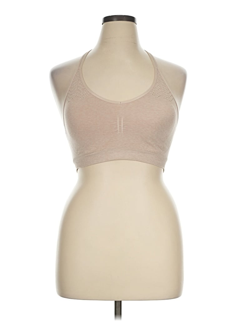 Pre-owned Athleta Sports Bra In Tan