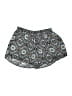 Elevenses 100% Polyester Paisley Blue Shorts Size M - photo 1