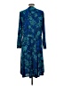 IGIGI Paisley Blue Casual Dress Size 12 - photo 2