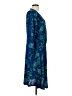 IGIGI Paisley Blue Casual Dress Size 12 - photo 4