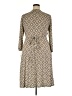 Apt. 9 Paisley Tan Casual Dress Size 2X - photo 2