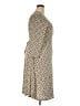 Apt. 9 Paisley Tan Casual Dress Size 2X - photo 4