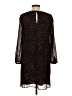 Nine West 100% Polyester Animal Print Brown Casual Dress Size S - photo 2