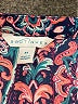 Boutique + 100% Polyester Paisley Blue 3/4 Sleeve Blouse Size 3X Plus - photo 7