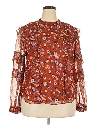 Ann Taylor Long Sleeve T-Shirt (view 1)