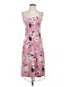 S.Oliver 100% Polyester Graphic Pink Cocktail Dress Size 5 - photo 1