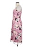 S.Oliver 100% Polyester Graphic Pink Cocktail Dress Size 5 - photo 5