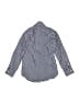 Crewcuts 100% Cotton Checkered-gingham Blue Long Sleeve Button-Down Shirt Size 7 (estimated) - photo 2