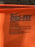 Nike 100% Polyester Orange Active T-Shirt Size M - photo 4
