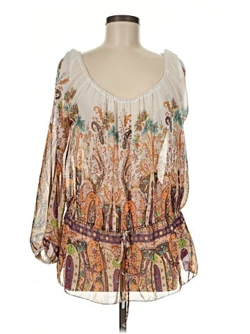 Pookie & Sebastian 3/4 Sleeve Blouse (view 1)