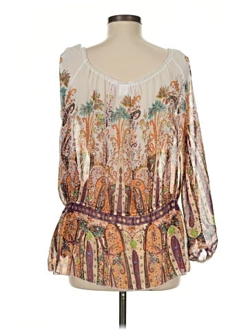 Pookie & Sebastian 3/4 Sleeve Blouse (view 2)