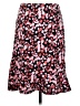 BCBG 100% Polyester Hearts Pink Casual Skirt Size S - photo 2