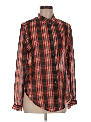 ABS Allen Schwartz Long Sleeve Button-Down Shirt (view 1)
