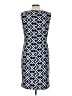 Connected Apparel Argyle Blue Casual Dress Size 12 - photo 2