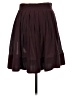 Mossimo Solid Burgundy Casual Skirt Size 2 - photo 2