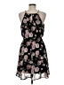 Blue Rain 100% Polyester Floral Black Casual Dress Size M - photo 2