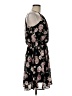 Blue Rain 100% Polyester Floral Black Casual Dress Size M - photo 4