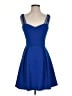 Assorted Brands Solid Blue Cocktail Dress Size XS (estimated) - photo 1